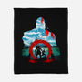 Father and Son Adventure-none fleece blanket-dandingeroz