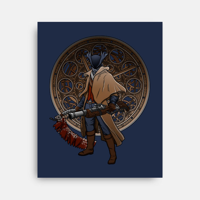 Fear The Blood-none stretched canvas-JCMaziu