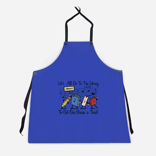 Feed Your Mind-unisex kitchen apron-Beware_1984