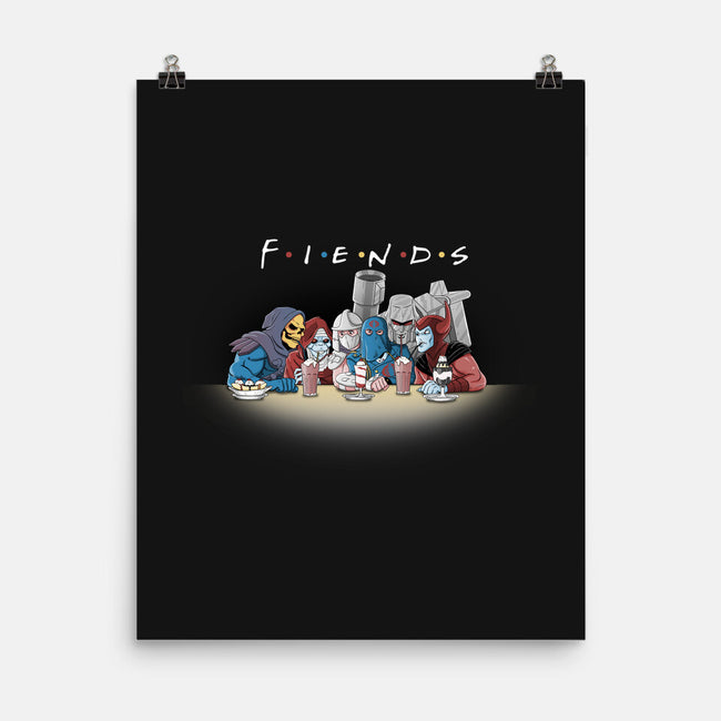 FIENDS-none matte poster-Skullpy