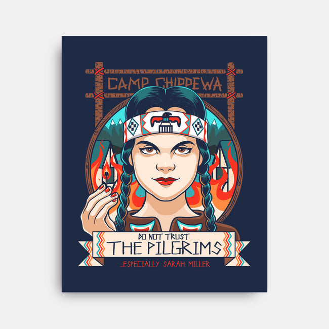 Fiery Thanksgiving-none stretched canvas-Bamboota