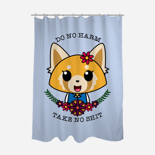 Fight Like A Girl-none polyester shower curtain-Alexhefe