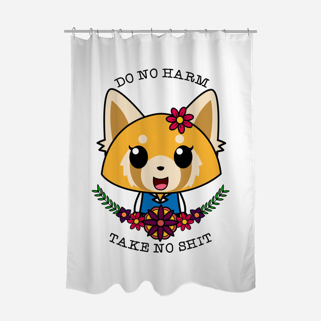 Fight Like A Girl-none polyester shower curtain-Alexhefe