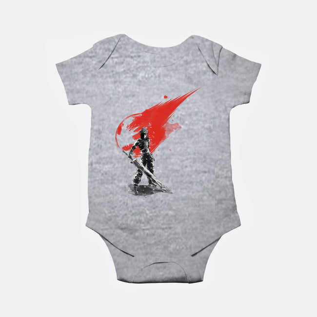 Final Soldier-baby basic onesie-kharmazero