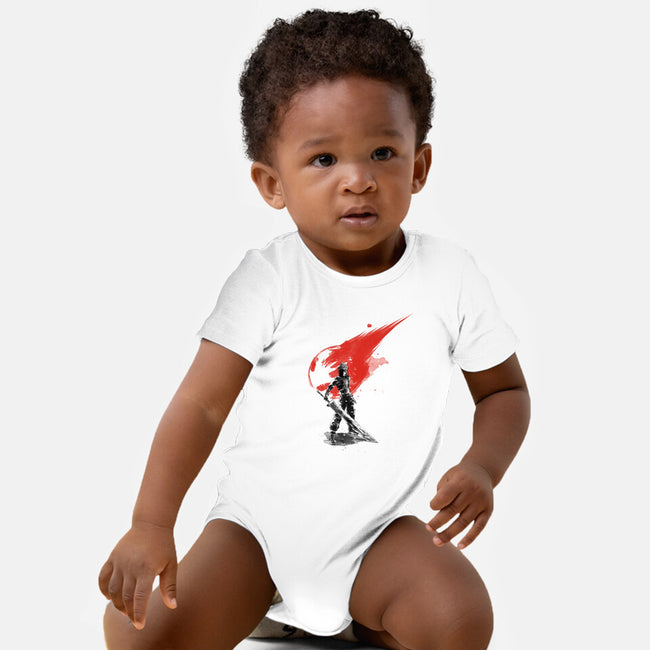 Final Soldier-baby basic onesie-kharmazero