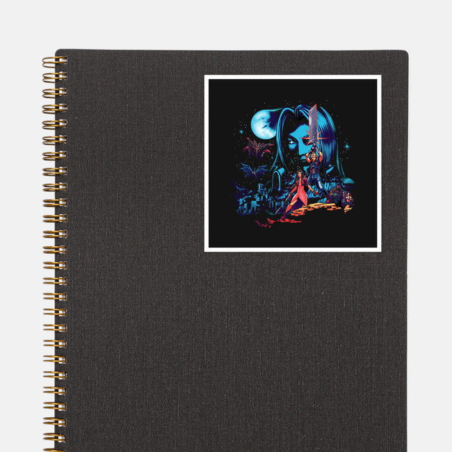 Final Wars-none glossy sticker-KindaCreative