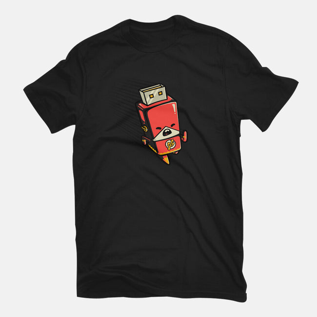 Flash Drive-unisex basic tee-Wenceslao A Romero