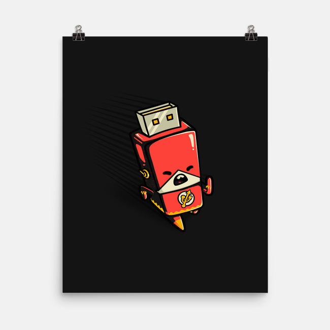 Flash Drive-none matte poster-Wenceslao A Romero
