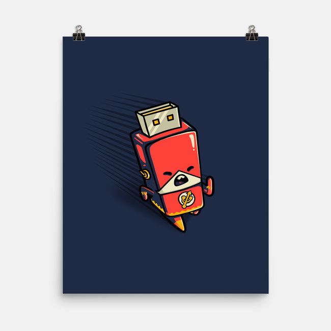 Flash Drive-none matte poster-Wenceslao A Romero