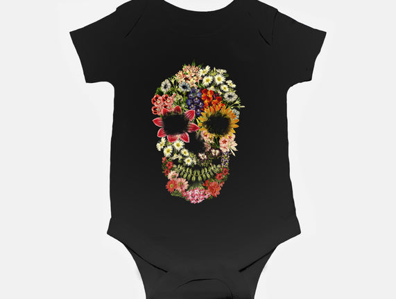 Floral Skull Vintage