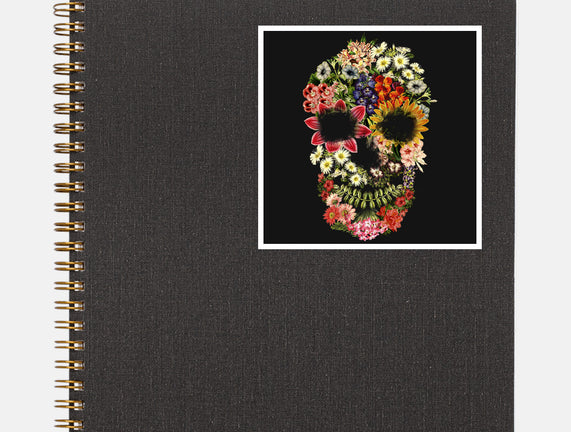 Floral Skull Vintage