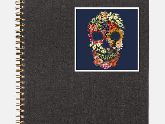 Floral Skull Vintage