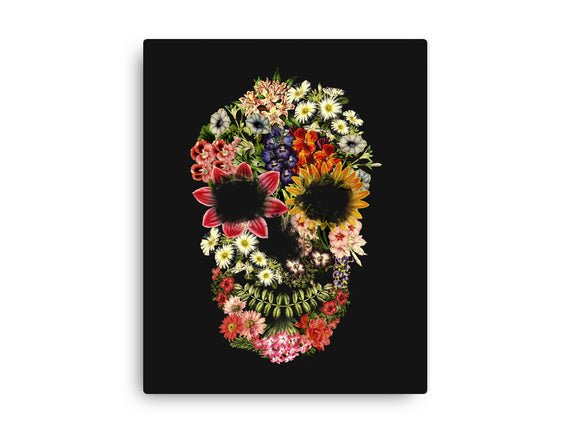 Floral Skull Vintage