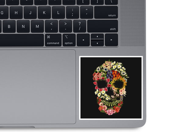 Floral Skull Vintage