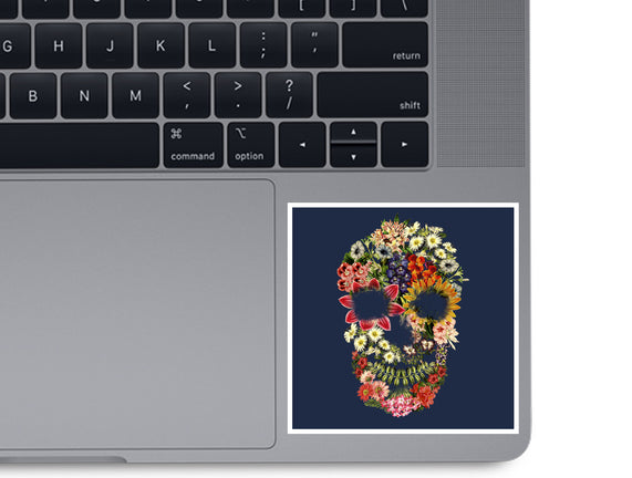 Floral Skull Vintage