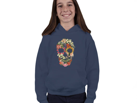 Floral Skull Vintage