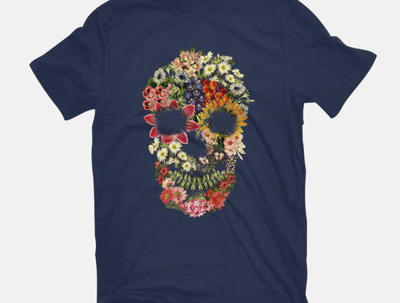 Floral Skull Vintage