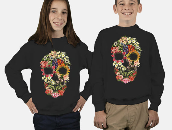 Floral Skull Vintage