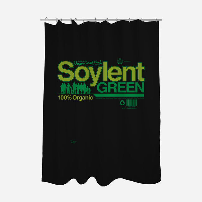 Food of the Future-none polyester shower curtain-Captain Ribman
