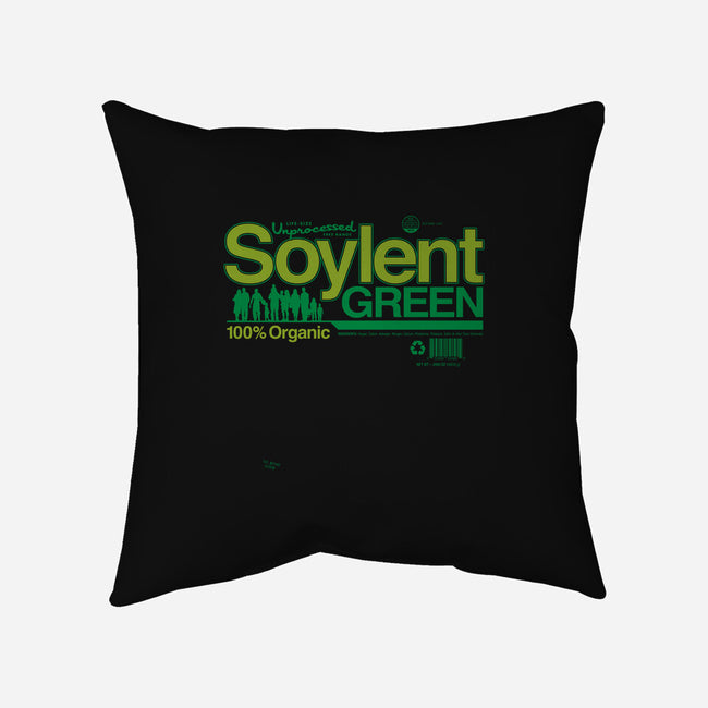 Food of the Future-none non-removable cover w insert throw pillow-Captain Ribman