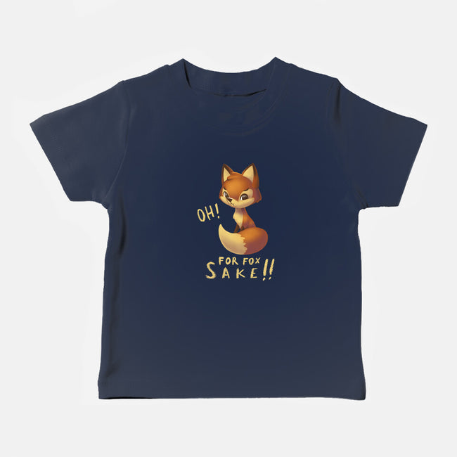 For Fox Sake!-baby basic tee-BlancaVidal