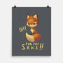 For Fox Sake!-none matte poster-BlancaVidal