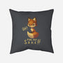 For Fox Sake!-none removable cover w insert throw pillow-BlancaVidal