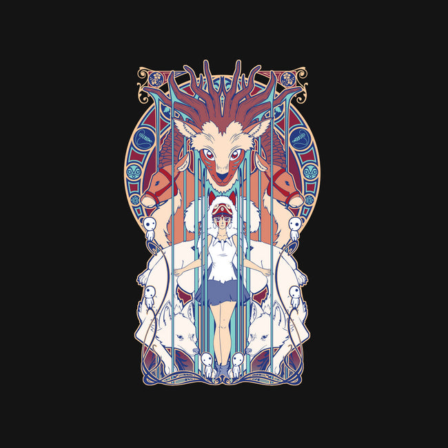 Forest Fight-none glossy sticker-ChocolateRaisinFury