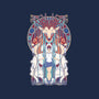 Forest Fight-none glossy sticker-ChocolateRaisinFury