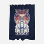 Forest Fight-none polyester shower curtain-ChocolateRaisinFury