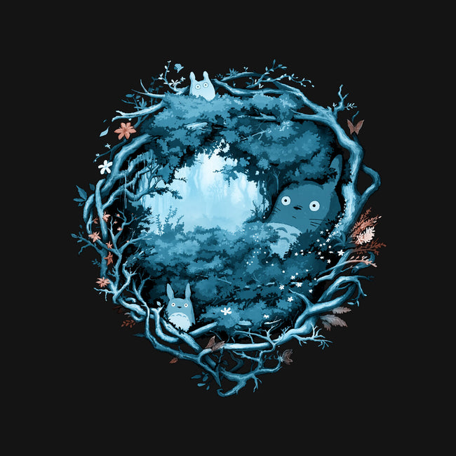 Forest Spirits-none stretched canvas-Crumblin' Cookie