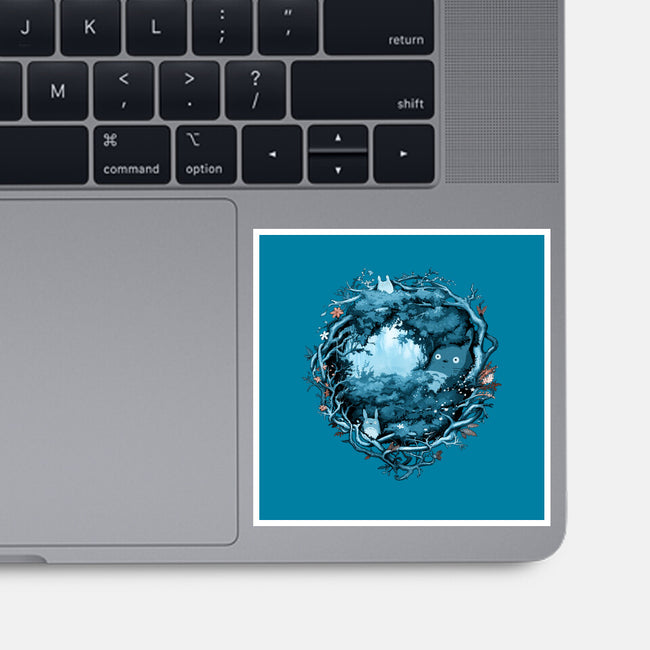 Forest Spirits-none glossy sticker-Crumblin' Cookie