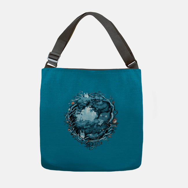 Forest Spirits-none adjustable tote-Crumblin' Cookie