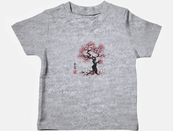 Forest Spirits Sumi-e