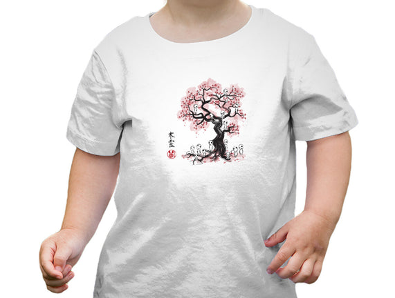 Forest Spirits Sumi-e