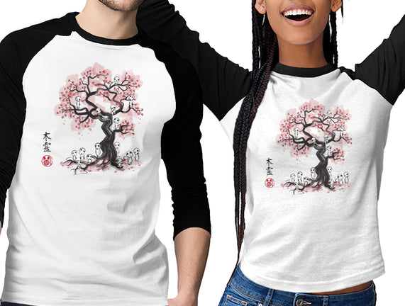 Forest Spirits Sumi-e