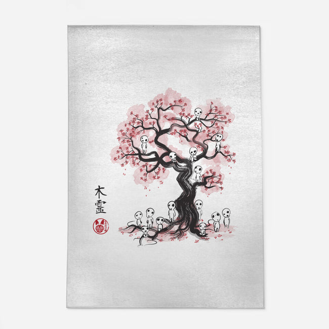 Forest Spirits Sumi-e-none indoor rug-DrMonekers