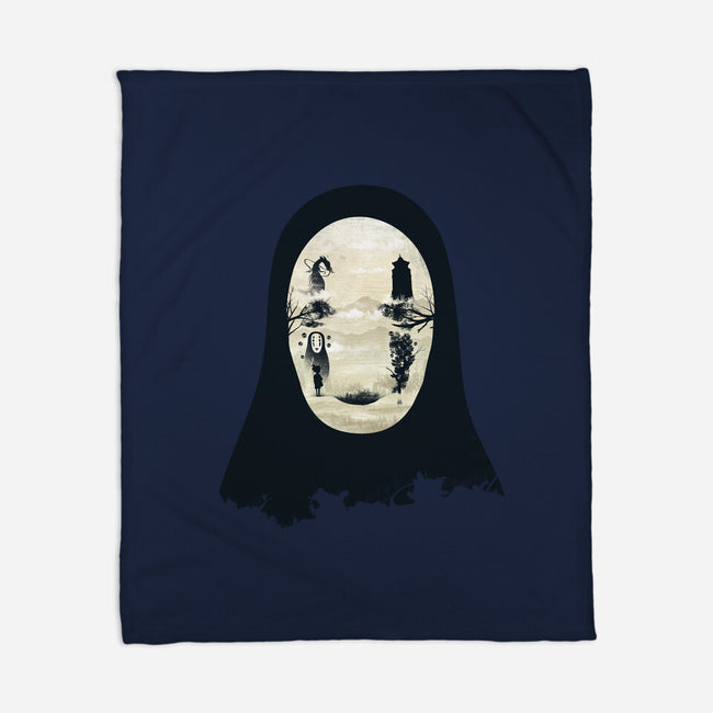 Forest Without a Face-none fleece blanket-dandingeroz