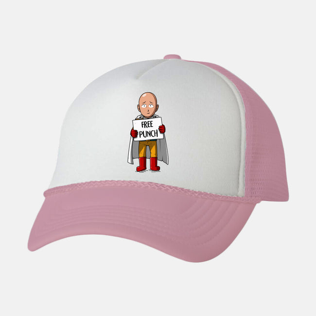 Free Punch-unisex trucker hat-ducfrench
