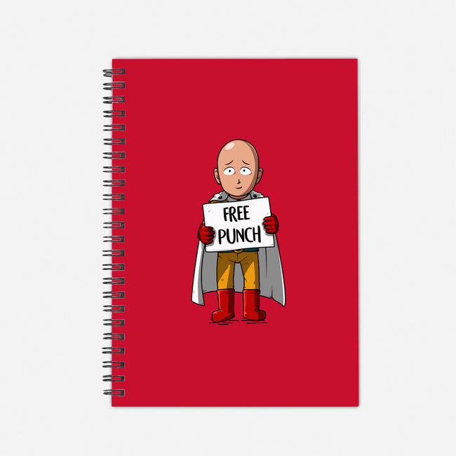Free Punch-none dot grid notebook-ducfrench