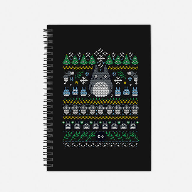 Friends of the Forest Knit-none dot grid notebook-machmigo