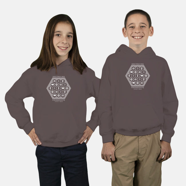 Friendship Destroyer-youth pullover sweatshirt-Kat_Haynes