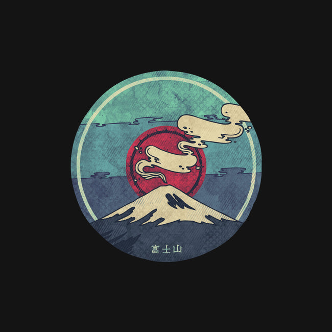 Fuji-none stretched canvas-againstbound