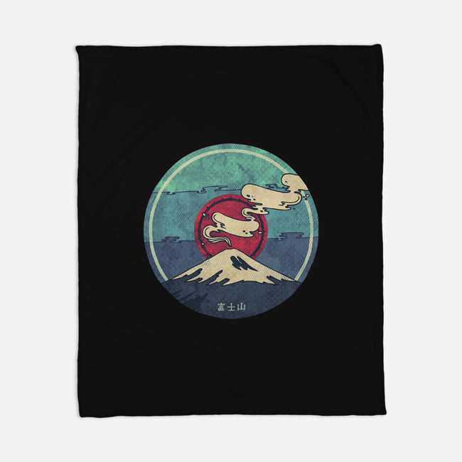 Fuji-none fleece blanket-againstbound