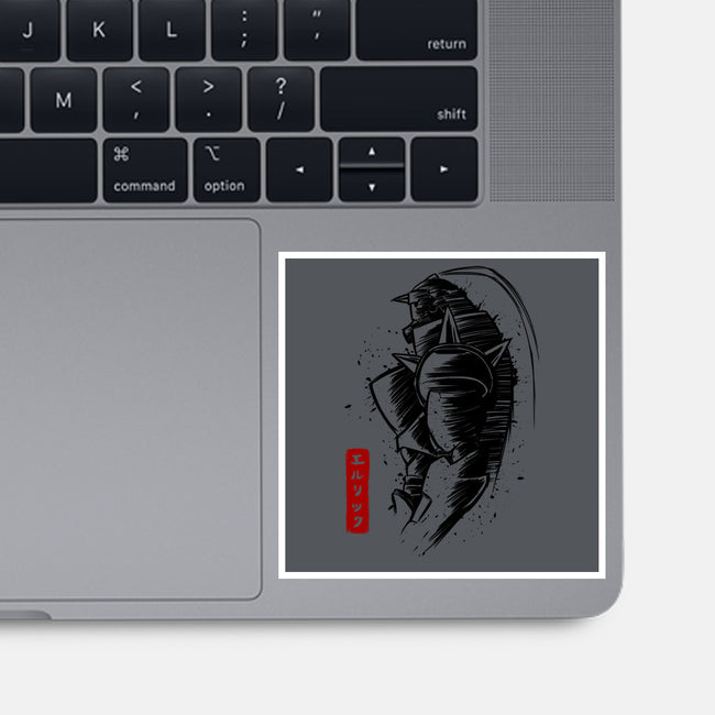 Full Sketch-none glossy sticker-albertocubatas