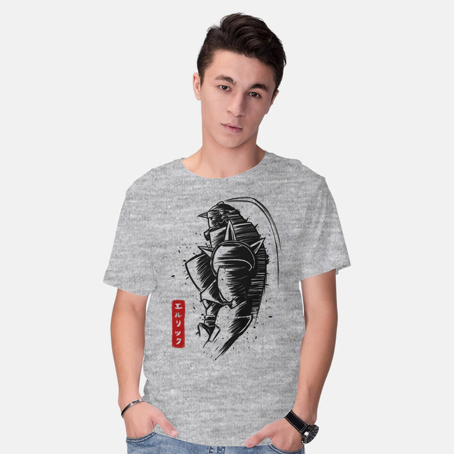 Full Sketch-mens basic tee-albertocubatas