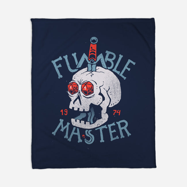 Fumble Master-none fleece blanket-Azafran