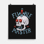 Fumble Master-none matte poster-Azafran