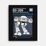 ED-209-none stretched canvas-adho1982