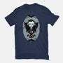 Edgar Allan Poe and Friends-womens basic tee-Murphypop